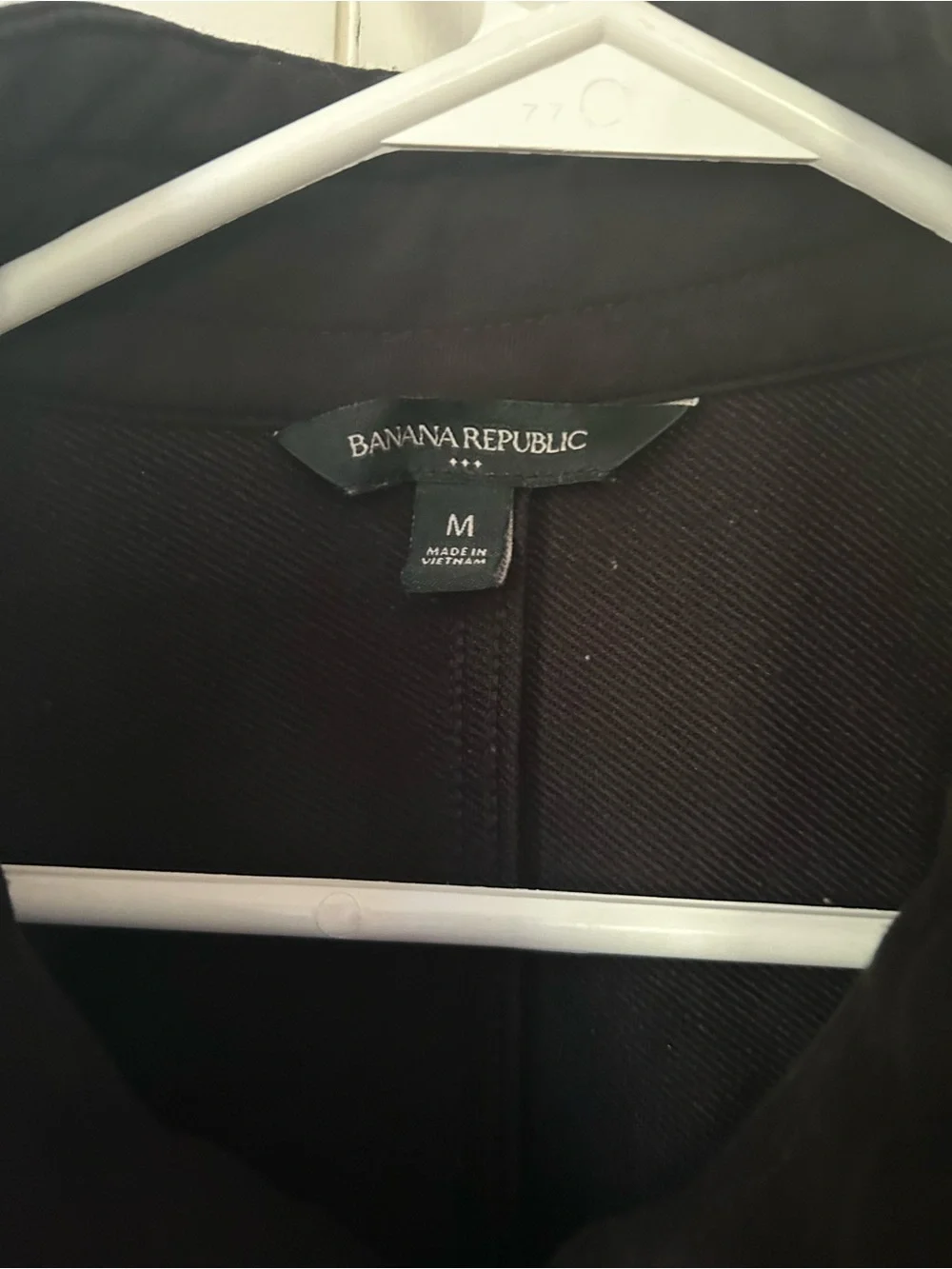 Banana Republic Men's Black Full-Zip Jacket